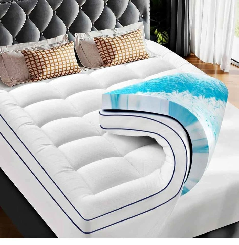 Brand New King 3" Dual Layer Memory Foam Mattress Topper