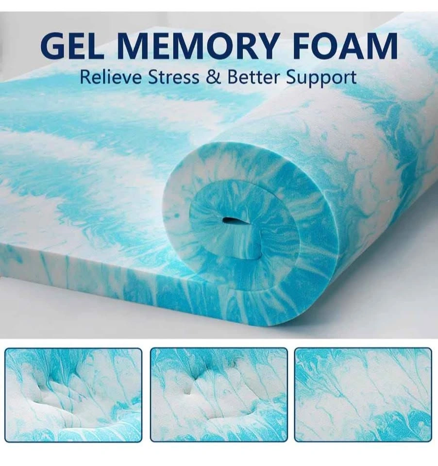 Brand New King 3" Dual Layer Memory Foam Mattress Topper - photo 5