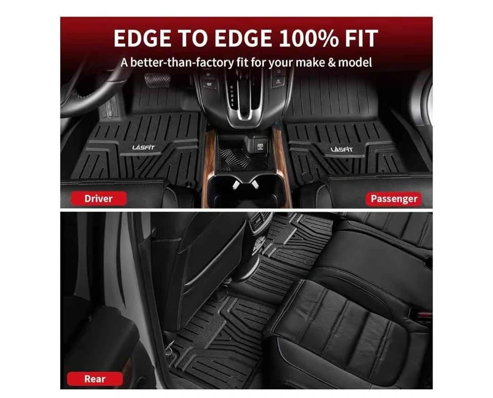 LASFIT Floor Mats and Cargo Liner for Honda CR-V 2023-2026 - photo 4