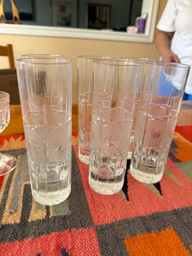 Crystal Water Glass