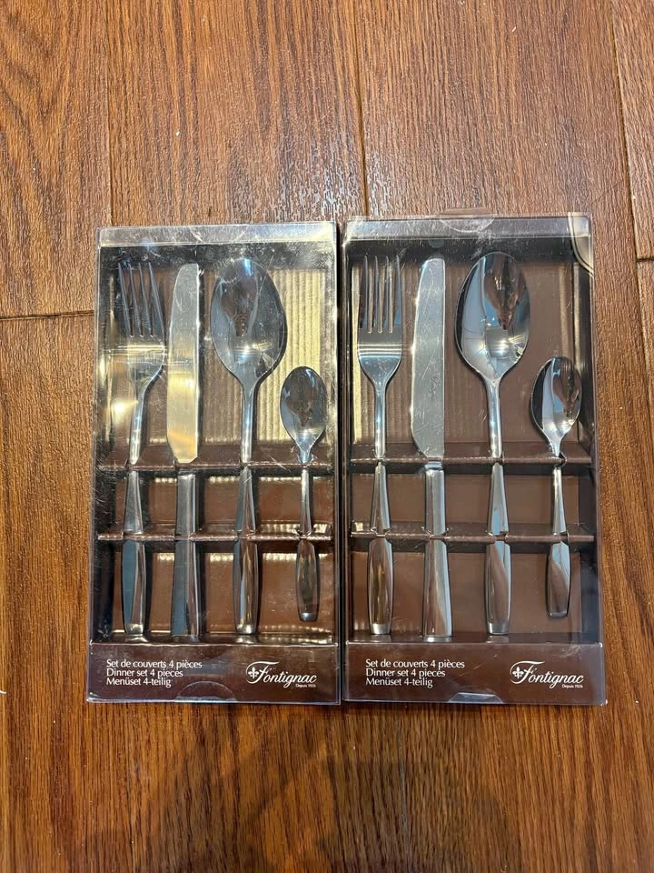 New Fontignac 4-Piece Flatware Cutlery Set