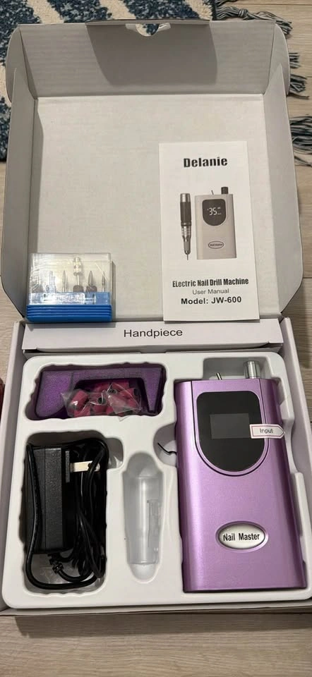 Nail Master- Delanie Electric Nail Drill Machine JW-600 - photo 3