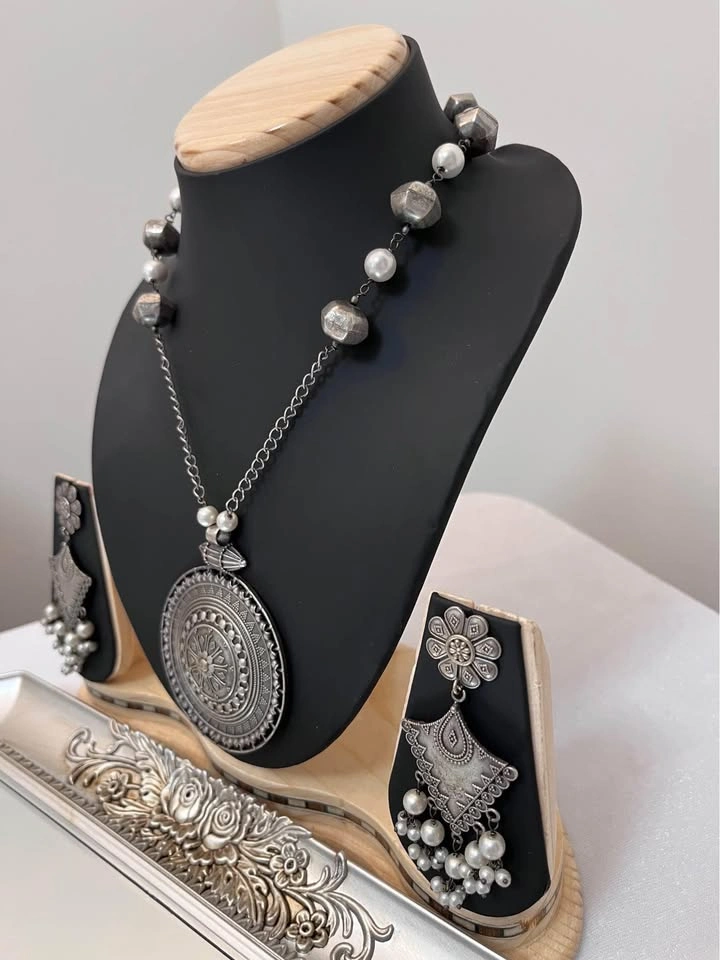Necklace Set (German Silver) - photo 2