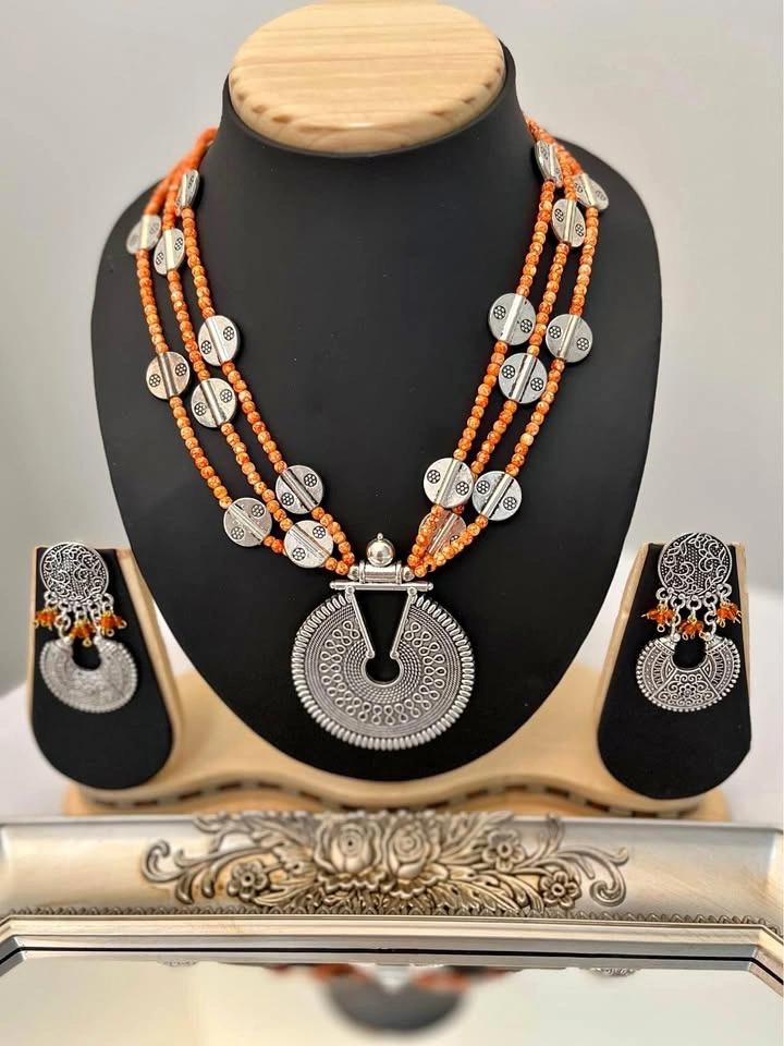 Jewellery Set (German Silver)
