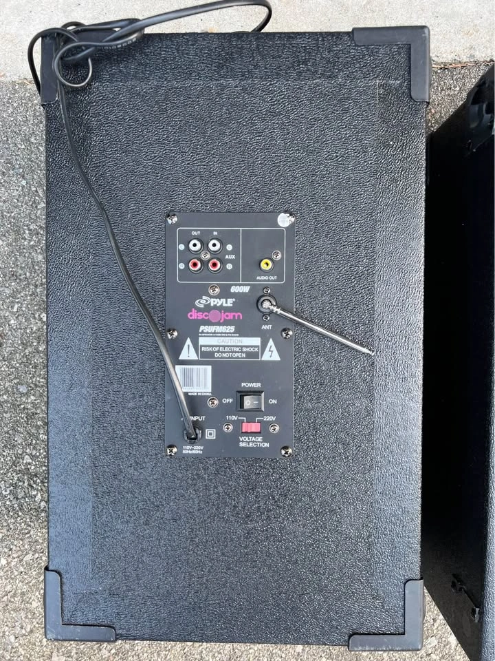 Pyle Disc Jam PSUFM625 Speakers Pair - photo 2