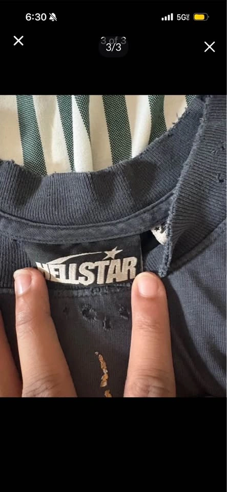 HELLSTAR AUTHENTIC SHIRT MEDIUM - photo 3
