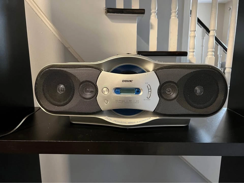 Sony Cassette Tape, radio player with remote (CD player doesn’t