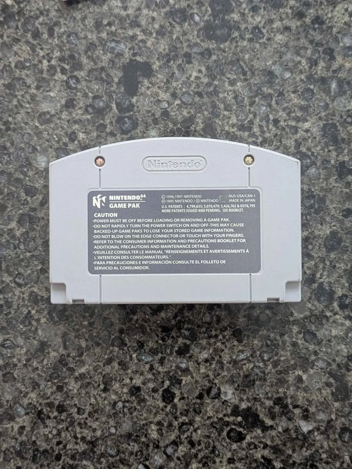 WWF Attitude Nintendo 64 N64 Authentic Cartridge + Manual - photo 3