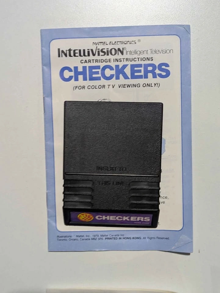 Vintage Retro Intellivision/Sears Telegames Cartridge and Manual - photo 2