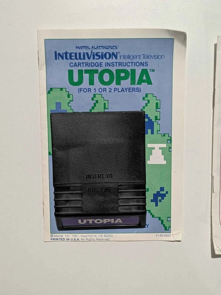 Vintage Retro Intellivision/Sears Telegames Cartridge and Manual - photo 3
