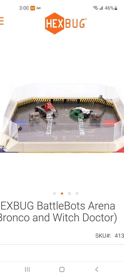 Hexbug BattleBots Arena Witch Doctor and Bronco - photo 2