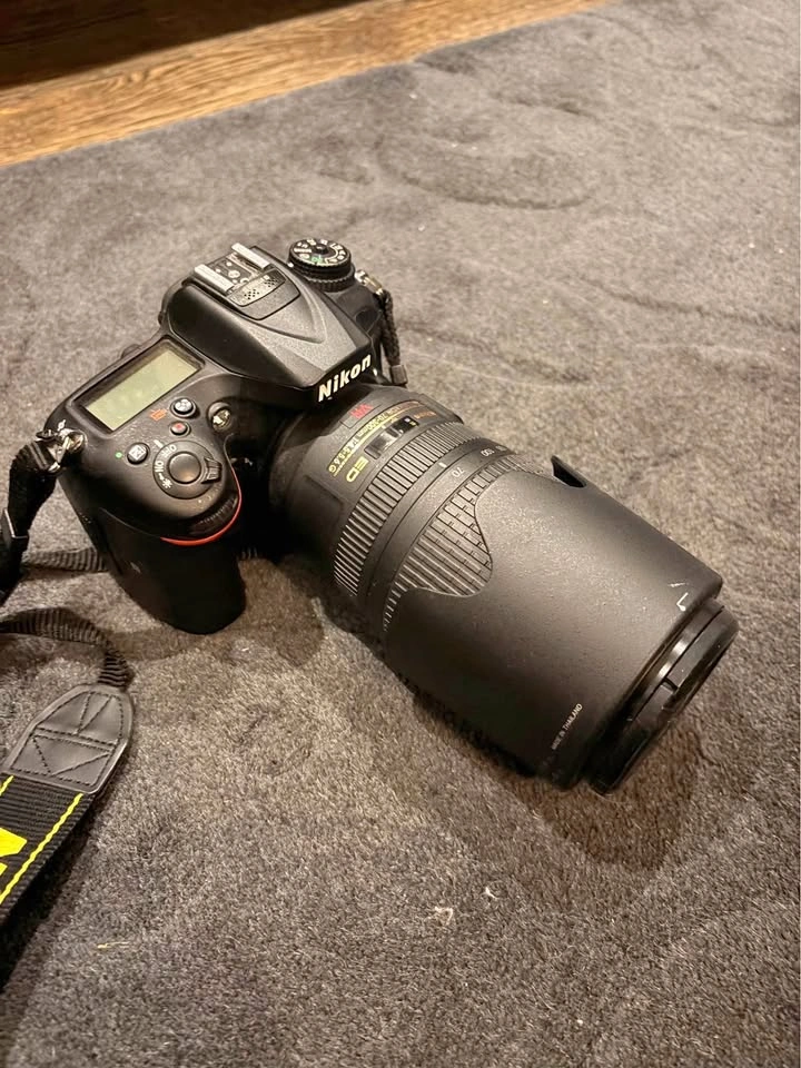 Nikon D7200 DSLR + 70-300mm VR Lens + 50mm f/1.8G Lens