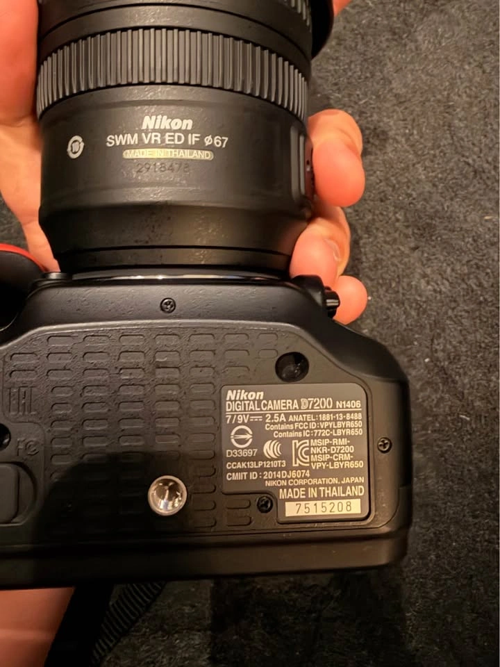 Nikon D7200 DSLR + 70-300mm VR Lens + 50mm f/1.8G Lens - photo 4