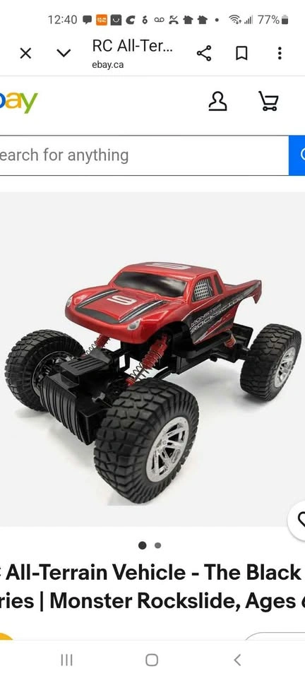 The Black Series Remote Control Monster Rockslide