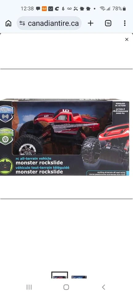 The Black Series Remote Control Monster Rockslide - photo 2
