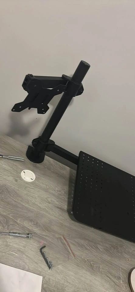 Adjustable arm for computer and monitor - photo 4