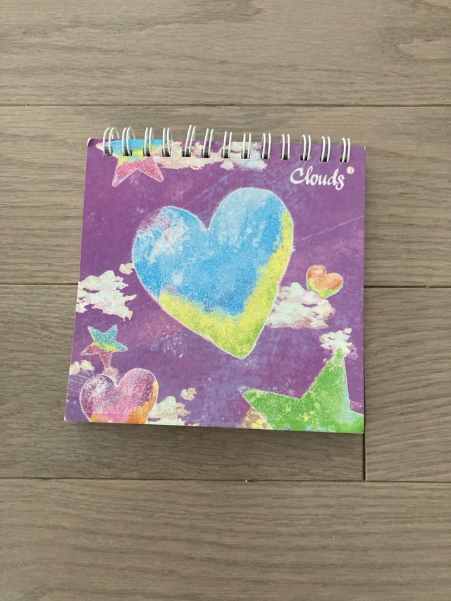 ⚽️Clouds Spiral Notebook