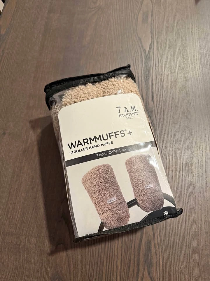 New 7AM Enfant WARMMUFFS - TEDDY