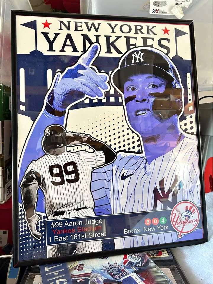 Aaron Judge 16x20 original artwork Yankee Poster