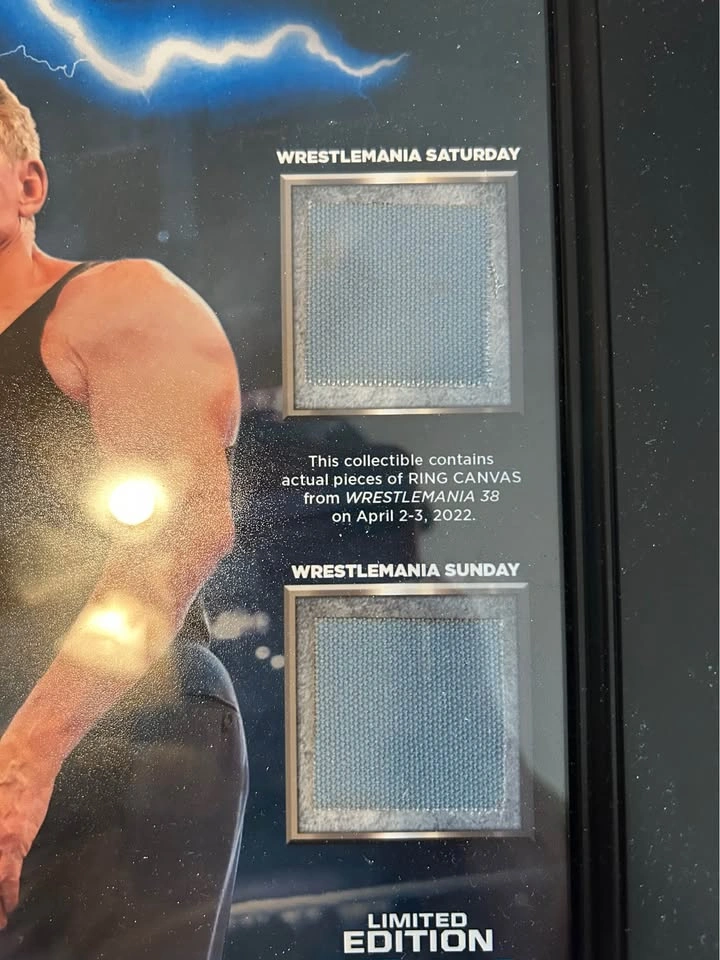 WWE Stone Cold Steve Austin WrestleMania 38 Commemorative Plaque - photo 2
