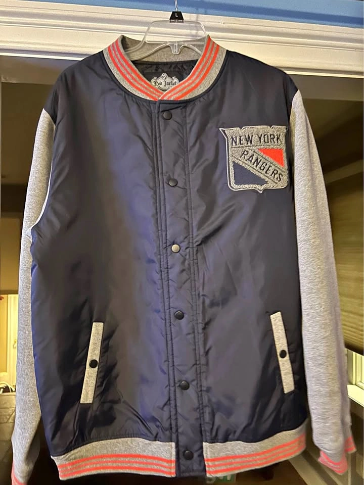 New York Rangers Varsity Jacket