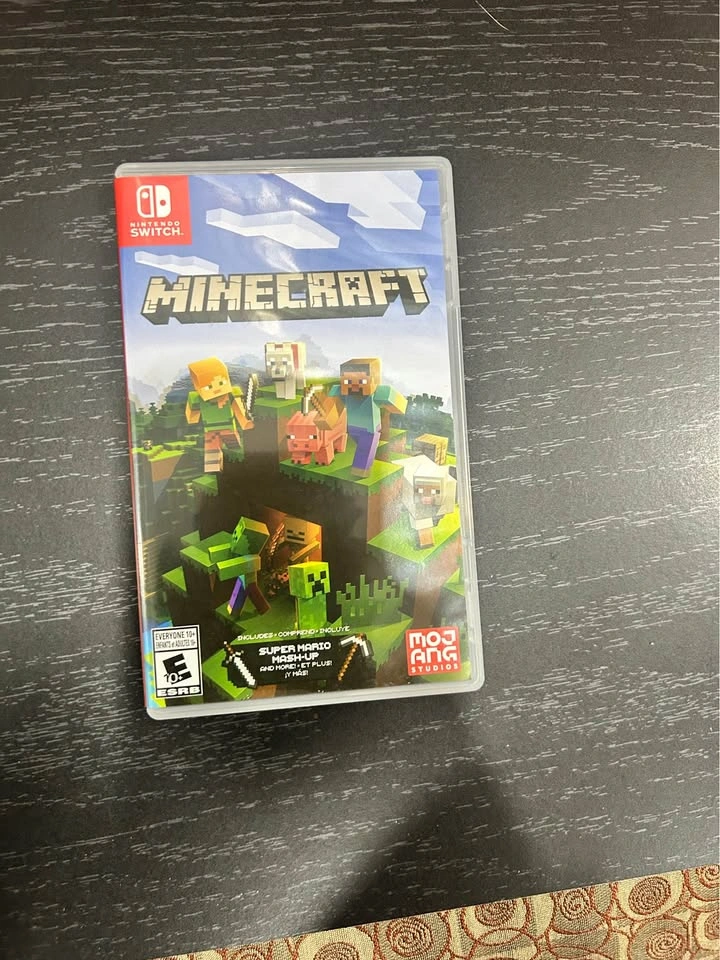 Nintendo Switch Minecraft game Super Mario Mash-Up