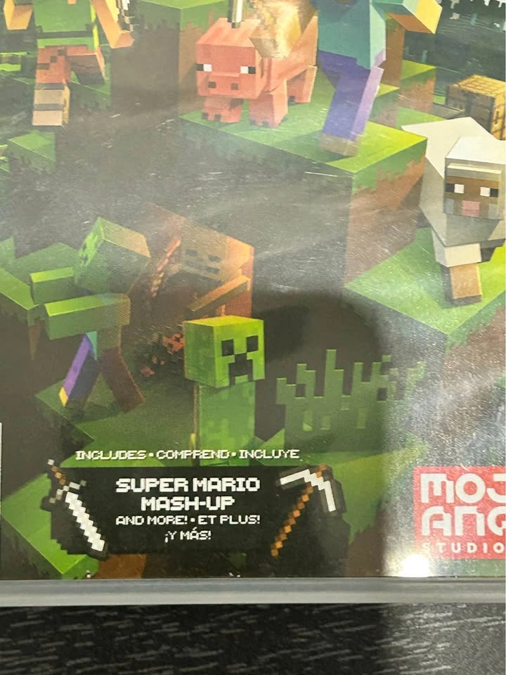 Nintendo Switch Minecraft game Super Mario Mash-Up - photo 2