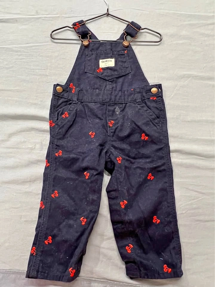 ⚽ Oshkosh Navy Blue Jumper - 12 Months