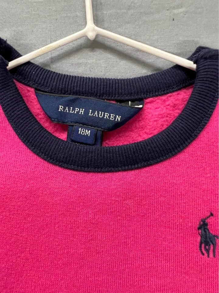 ⚽ Fuschia Pink Fleece dress- 18 months - photo 3