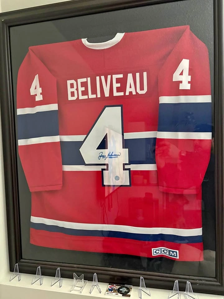 Autographed Jean Béliveau Jersey