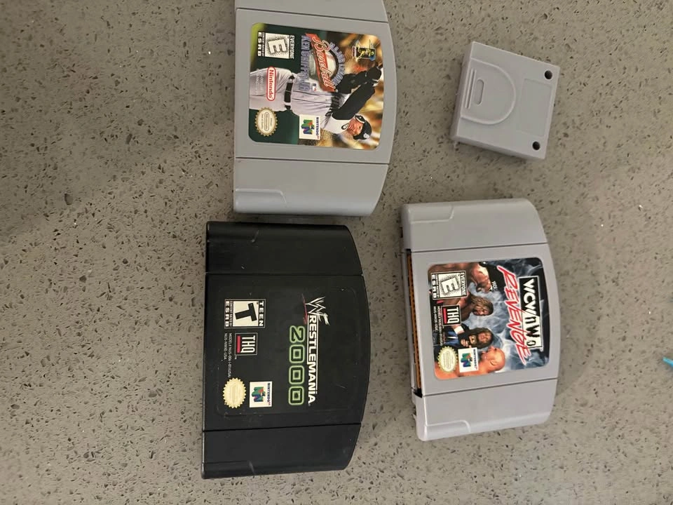 N64 with 4 games - photo 2