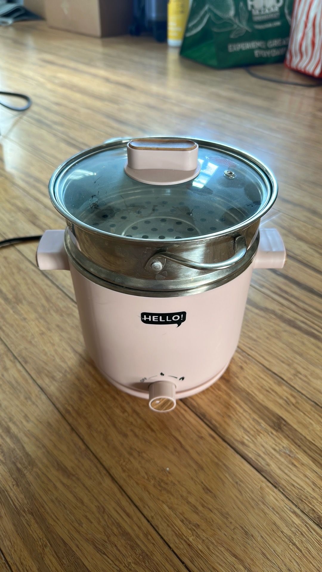 Individual small stove/hotpot/steamer