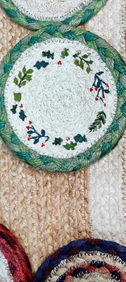 Hand painted coaster