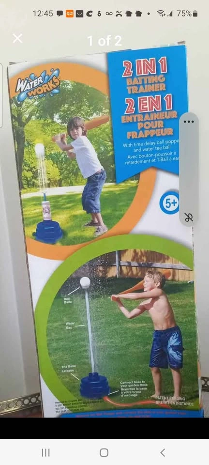 Water Works 2 in 1 Batting Trainer