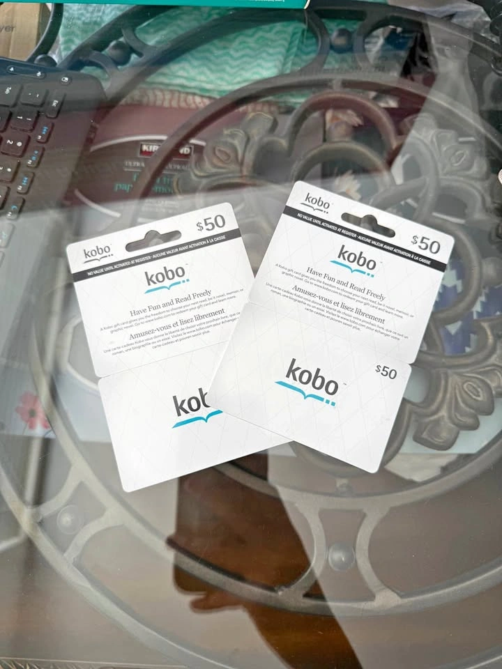 2x $50 Kobo Gift Cards