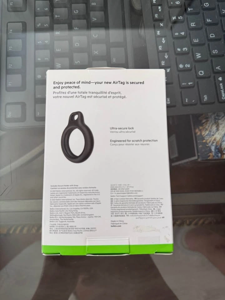 Apple Airtag + Belkin holder/strap - photo 3