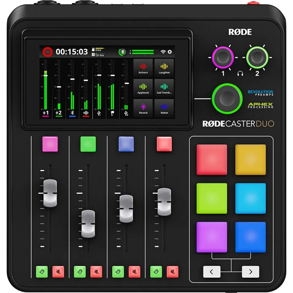 RØDECaster Duo All-in-One Audio Production Studio (Black) - photo 3