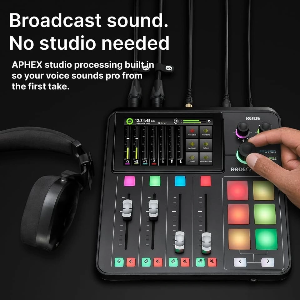 RØDECaster Duo All-in-One Audio Production Studio (Black) - photo 4