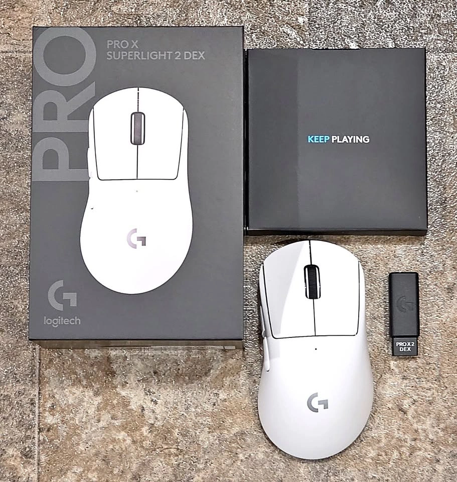 Logitech G PRO X Superlight 2 DEX white color
