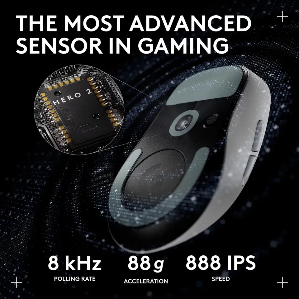 Logitech G PRO X Superlight 2 DEX white color - photo 2