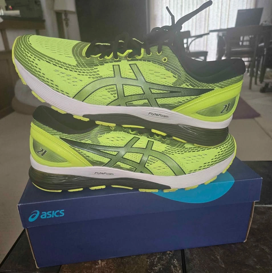 Men's Asics Gel Nimbus 21. New with box. Size 13. - photo 3