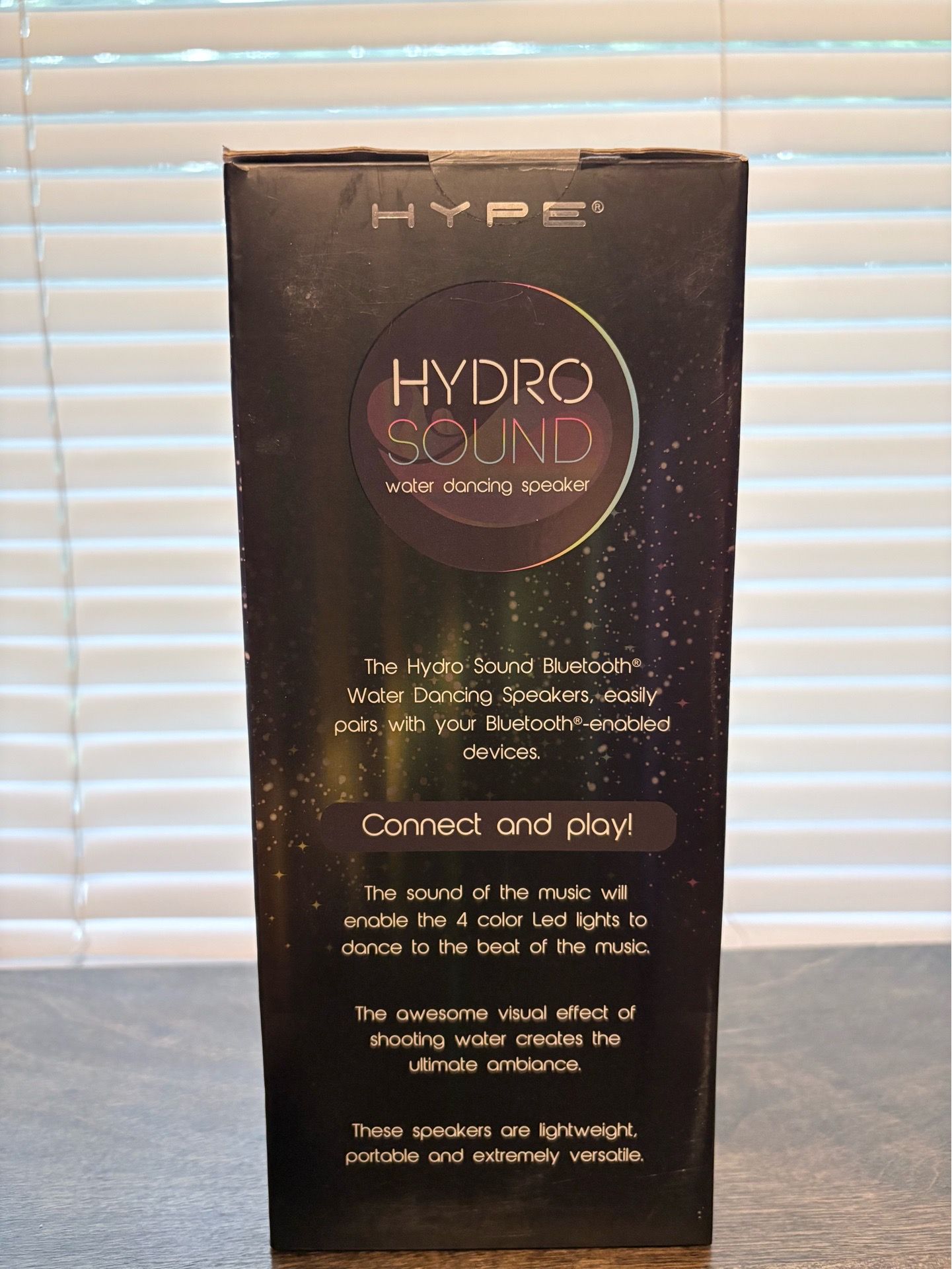 HYPE Hydro Sound Bluetooth LED Dancing Water Multimedia Speakers - photo 4
