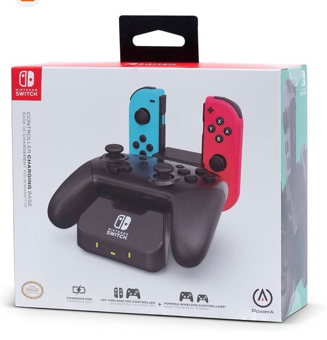 Brand New PowerA Nintendo Switch Controller Charging Base