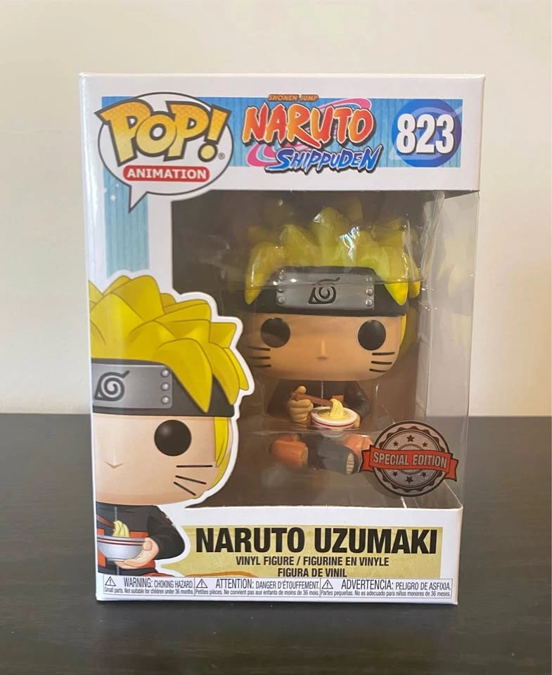 Mint Condition Naruto Uzumaki Funko Pop (#823) - Special Edition