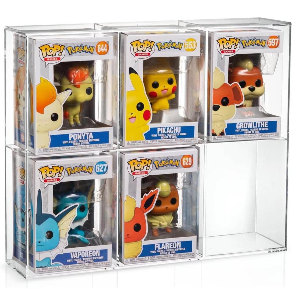 2x Acrylic Wall-Mount Display Cases for Funko Pops / Collectible - photo 2