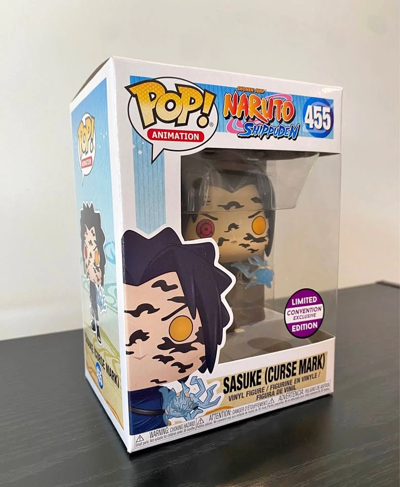 Funko Pop! Naruto Shippuden - Sasuke (Curse Mark) #455
