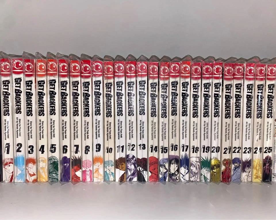 GetBackers Manga Volumes 1-25 COMPLETE English Run (Tokyopop)