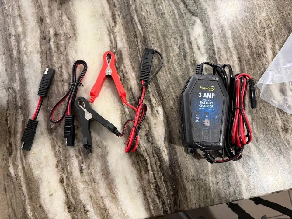 3 AMP 6V/12V Smart Motorcycle Battery Charger & Maintainer - photo 4