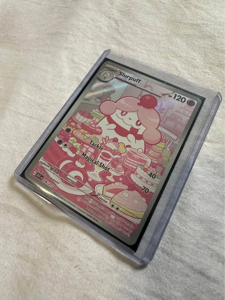 Pokemon - Slurpuff 236/217 Illustration Rare - Ascended Heroes - photo 2