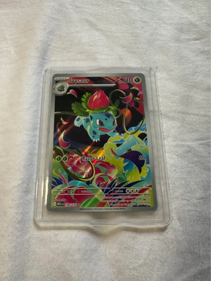 Pokemon - Ivysaur 134/132 Illustration Rare - ME01 - photo 2